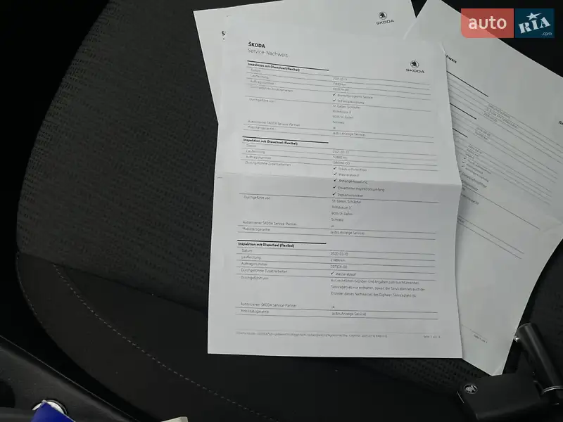 Универсал Skoda Octavia 2019 в Луцке документ 4 фото Универсал Skoda Octavia 2019 в Луцке документ