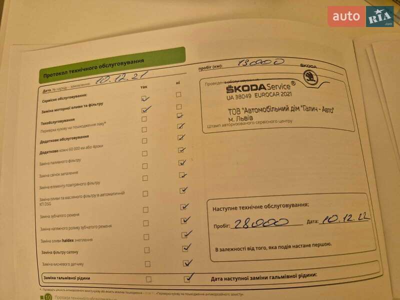 Лифтбек Skoda Octavia 2020 в Брюховичах фото 25 Лифтбек Skoda Octavia 2020 в Брюховичах