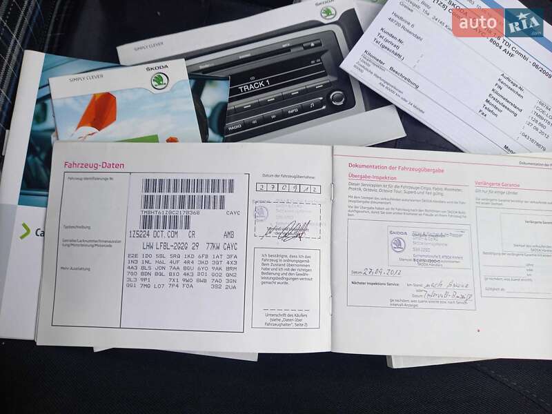 Универсал Skoda Octavia 2012 в Черкассах