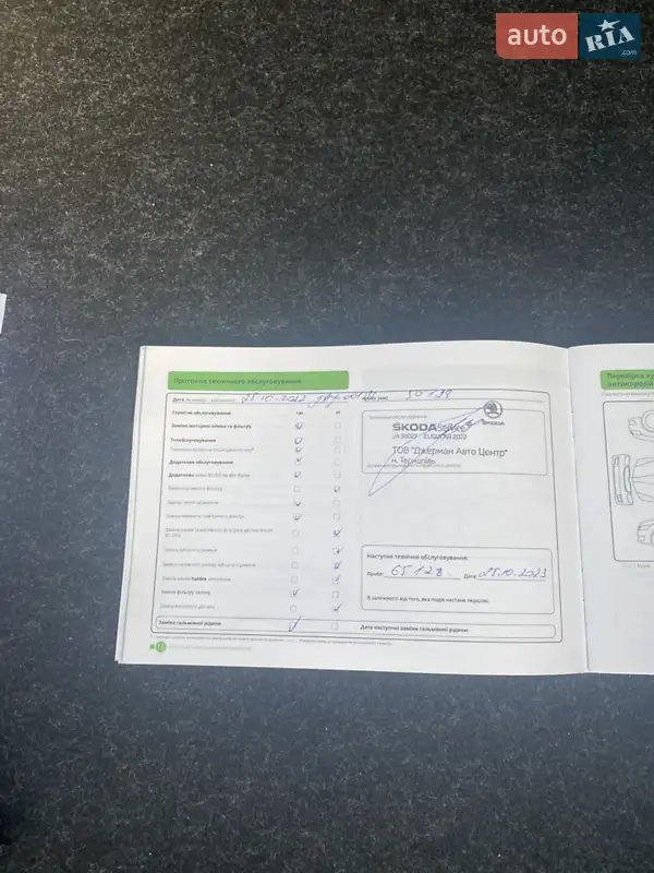 Ліфтбек Skoda Octavia 2019 в Дніпрі документ
