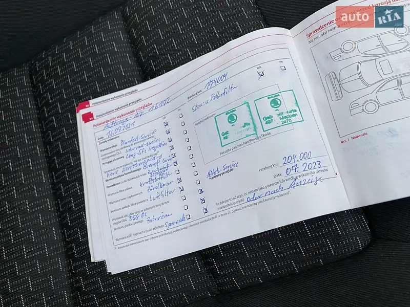 Универсал Skoda Octavia 2010 в Мукачево документ