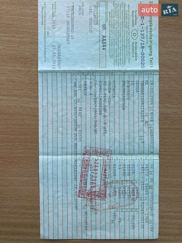 Универсал Skoda Octavia 2006 в Владимире