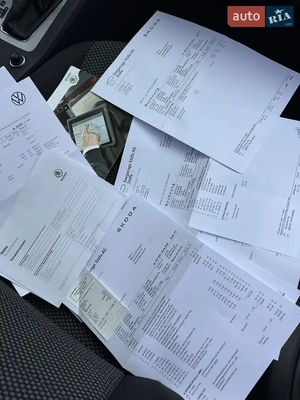 Универсал Skoda Octavia 2014 в Великой Багачке документ