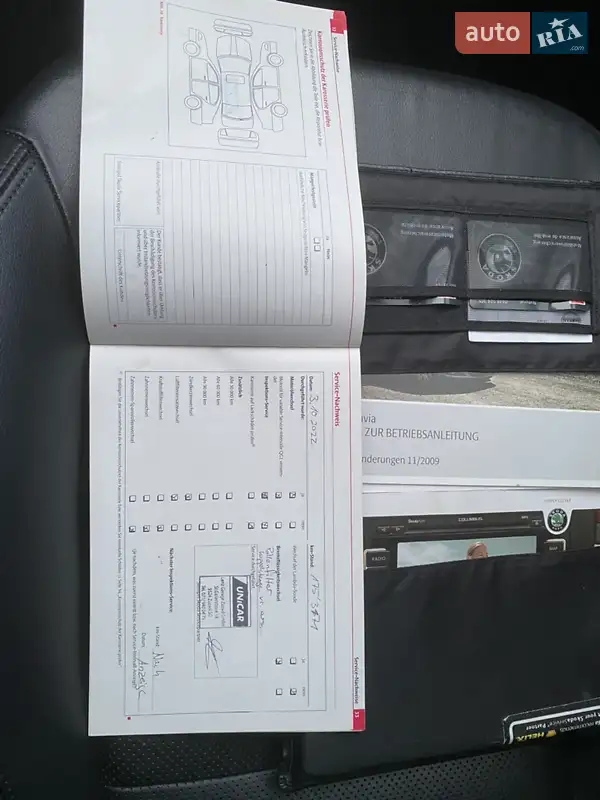 Универсал Skoda Octavia 2010 в Киеве документ