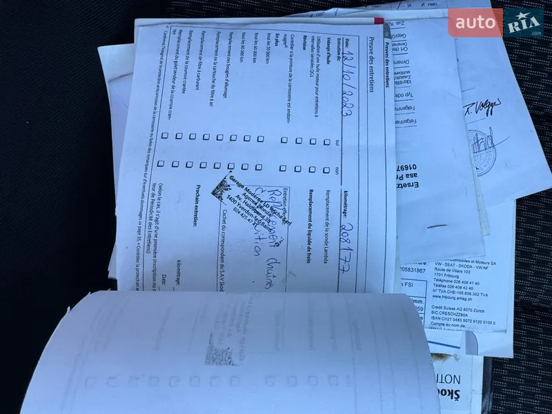 Универсал Skoda Octavia 2009 в Луцке документ