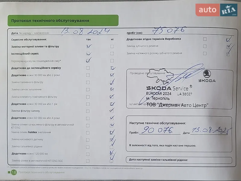 Лифтбек Skoda Octavia 2021 в Киеве документ