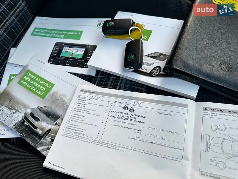 Универсал Skoda Octavia 2012 в Каменец-Подольском документ