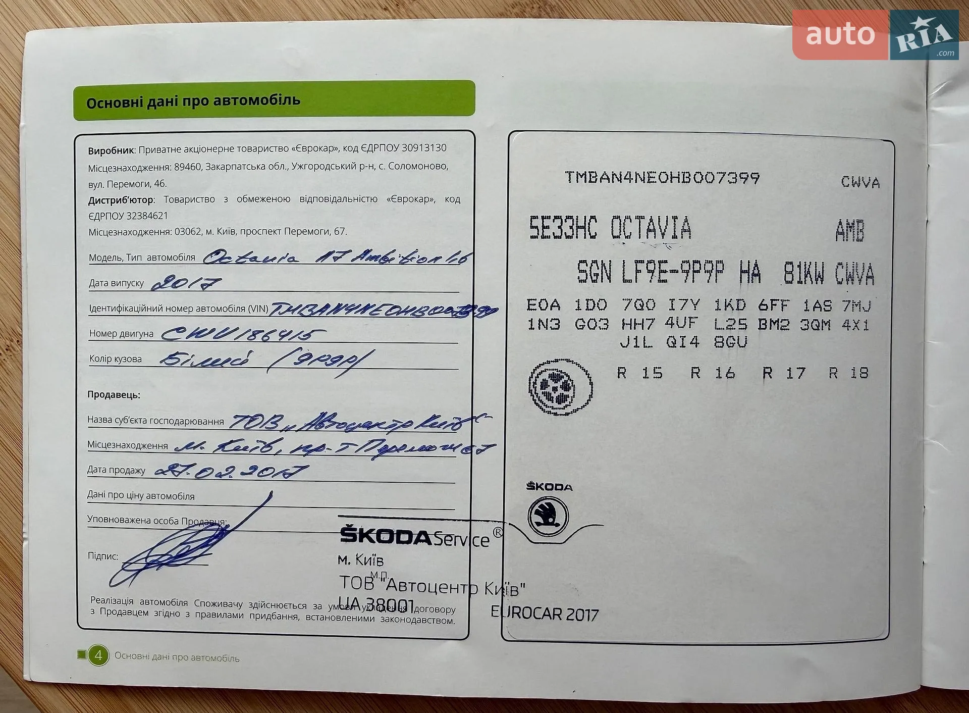 2017 Skoda Octavia - мініатюра 20