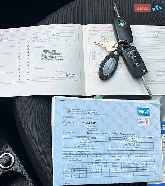 Универсал Skoda Octavia 2011 в Луцке документ