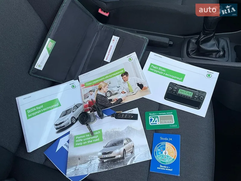 Лифтбек Skoda Rapid 2013 в Виннице документ