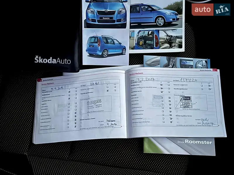 Мікровен Skoda Roomster 2008 в Чернігові документ