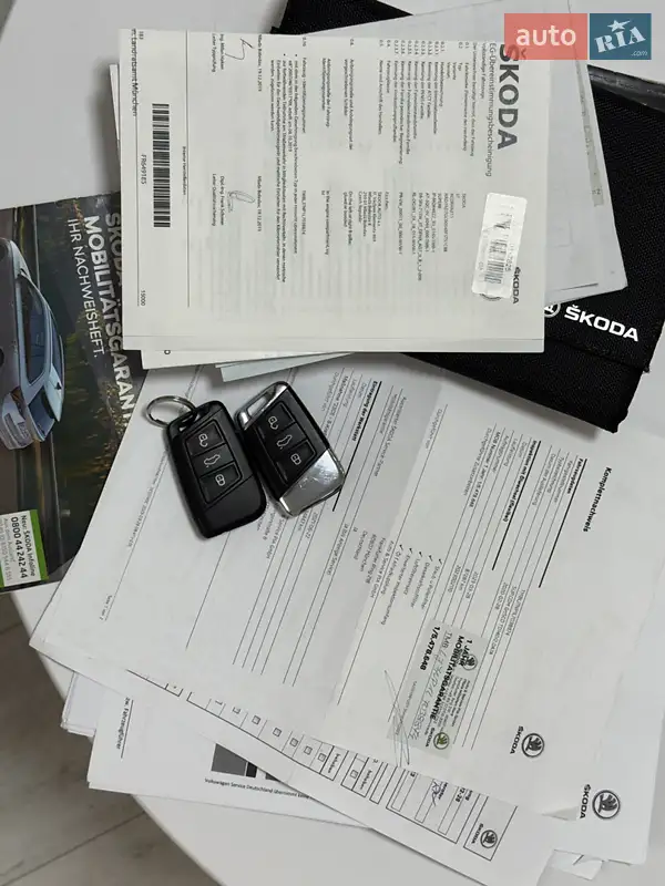 Универсал Skoda Superb Scout 2019 в Киеве документ 2 фото Универсал Skoda Superb Scout 2019 в Киеве документ