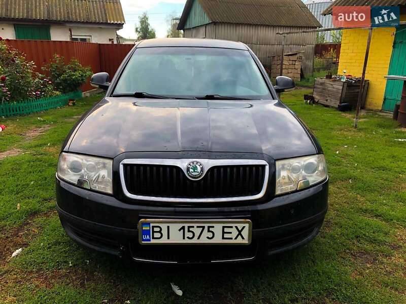 Лифтбек Skoda Superb 2007 в 
