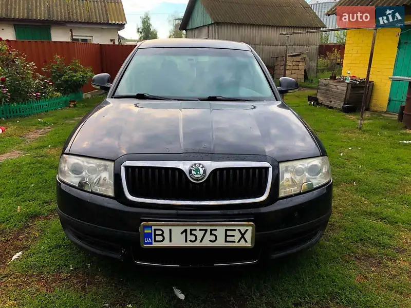 Лифтбек Skoda Superb 2007 в 