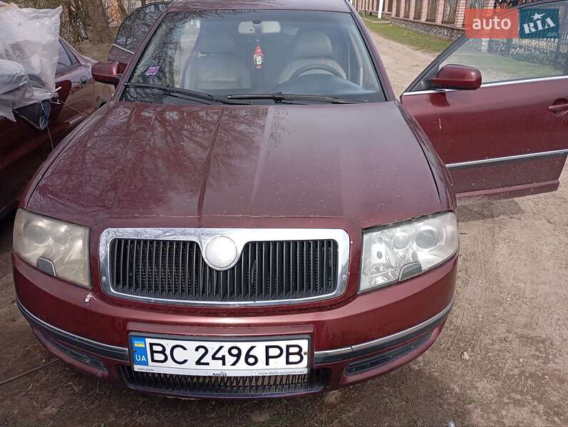 Ліфтбек Skoda Superb 2003 в 
