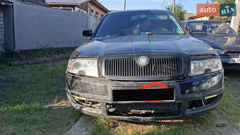 Лифтбек Skoda Superb 2005 в 