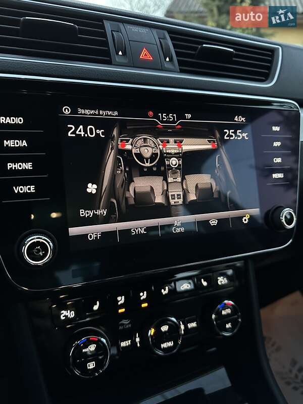 Ліфтбек Skoda Superb 2018 в Стрию