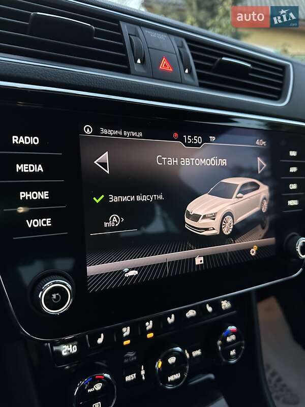 Ліфтбек Skoda Superb 2018 в Стрию