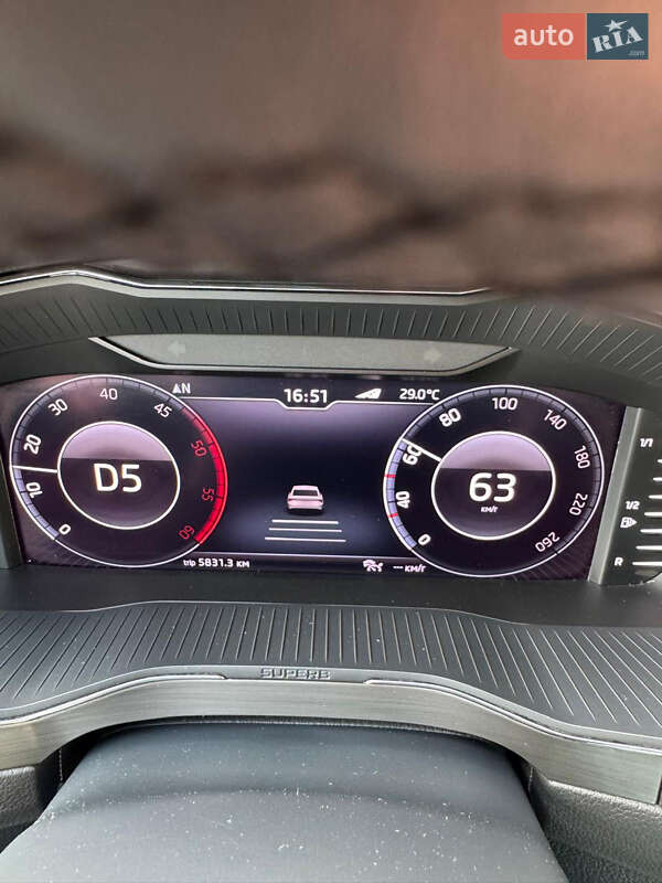 Лифтбек Skoda Superb 2020 в Надворной