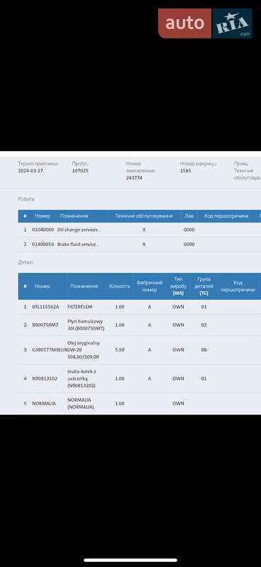 Лифтбек Skoda Superb 2022 в Мукачево