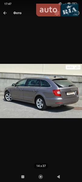 Універсал Skoda Superb 2010 в Береговому
