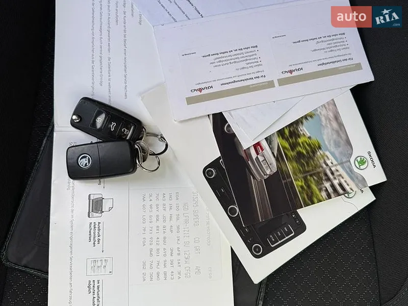 Универсал Skoda Superb 2014 в Ровно документ