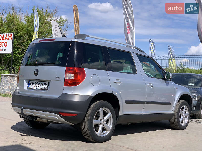 Позашляховик / Кросовер Skoda Yeti 2012 в Бердичеві