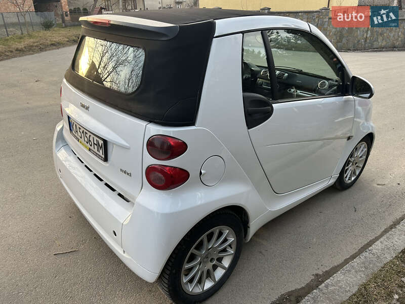 Кабриолет Smart Fortwo 2012 в Дрогобыче