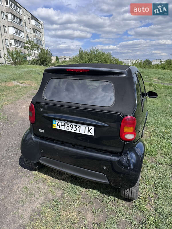 Кабриолет Smart Fortwo 2002 в Терновке