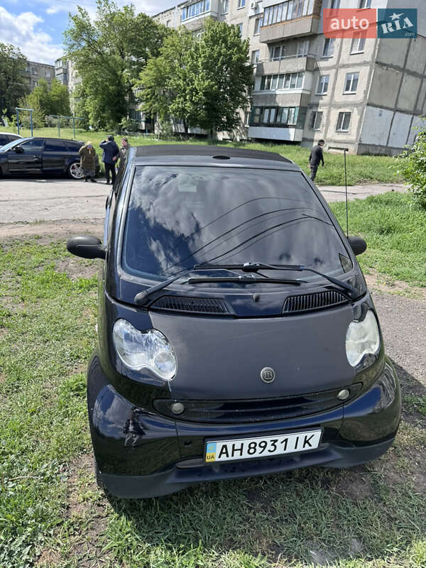 Кабриолет Smart Fortwo 2002 в Терновке