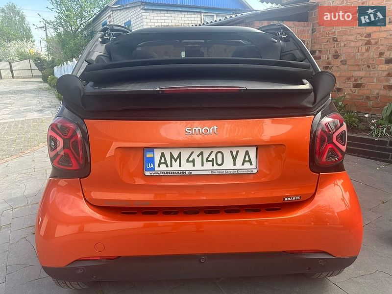 Кабриолет Smart Fortwo 2018 в Житомире