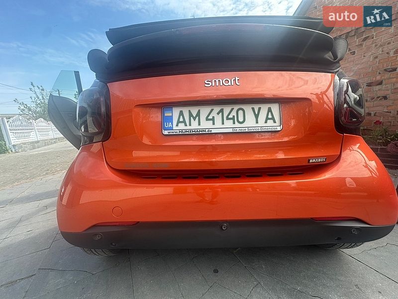 Кабриолет Smart Fortwo 2018 в Житомире