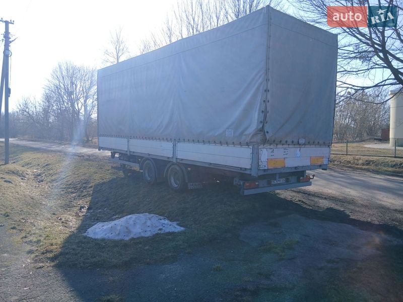 Тентований борт (штора) - напівпричіп Sommer AP 2002 в Ківерцях фото 4 Тентований борт (штора) - напівпричіп Sommer AP 2002 в Ківерцях