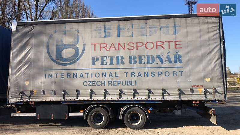 Тентований борт (штора) - прицеп Sommer ZW 1997 в Луцьку