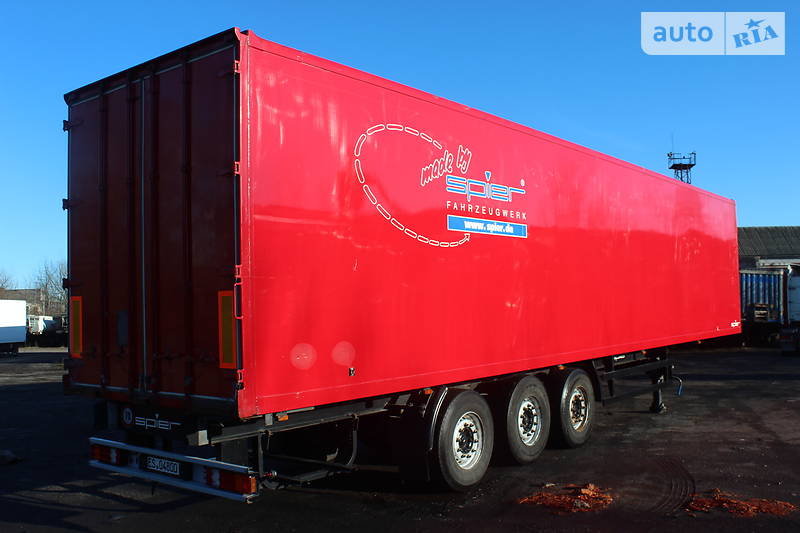 Изотермическая будка Spier AGL 2002 в Хусте