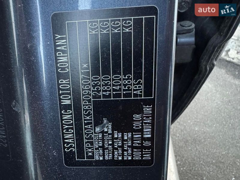 Позашляховик / Кросовер SsangYong Kyron 2008 в Києві