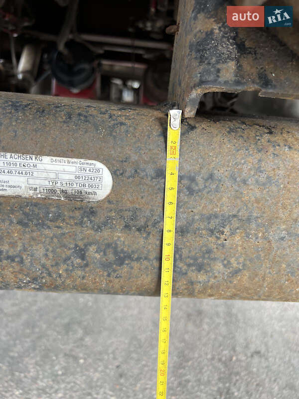 Самоскид напівпричіп STAS 9-SLK 2001 в Вінниці