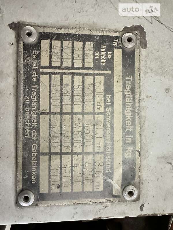 Вилочный погрузчик Steinbock DFG 1993 в Новоселице