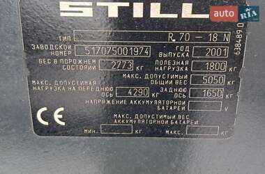 Вилочный погрузчик / Штабелер Still R 2001 в 