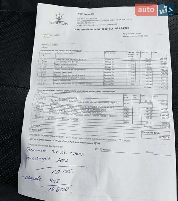 Позашляховик / Кросовер Subaru Forester 2009 в Новояворівську фото 24 Позашляховик / Кросовер Subaru Forester 2009 в Новояворівську