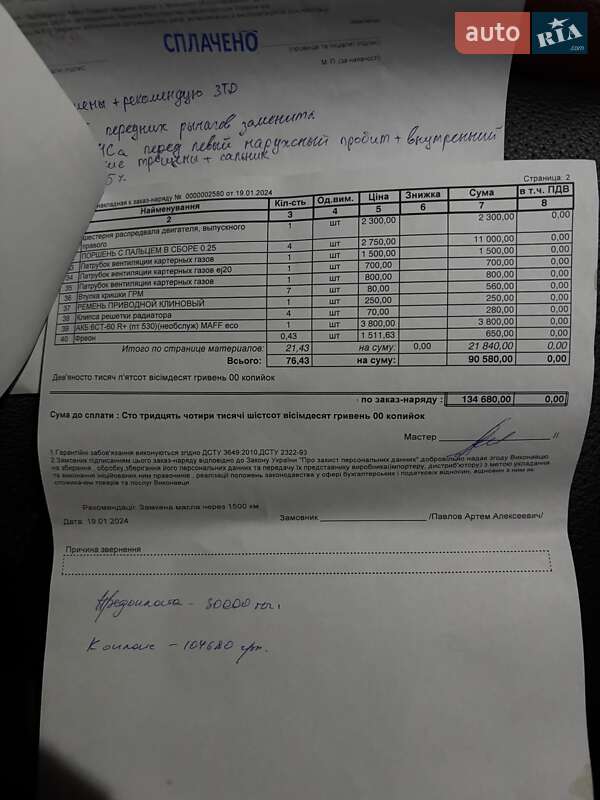 Седан Subaru Legacy 2007 в Славянске