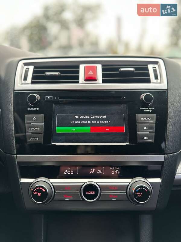 Седан Subaru Legacy 2019 в Білогородці фото 26 Седан Subaru Legacy 2019 в Білогородці