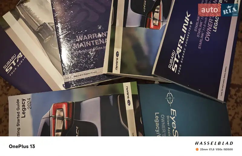 Седан Subaru Legacy 2024 в Днепре документ