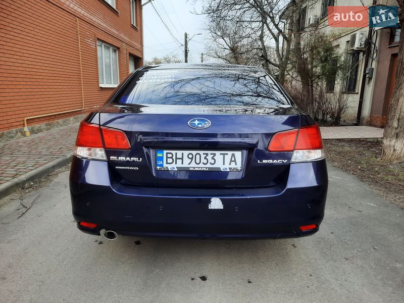 Седан Subaru Legacy 2010 в Одесі фото 6 Седан Subaru Legacy 2010 в Одесі