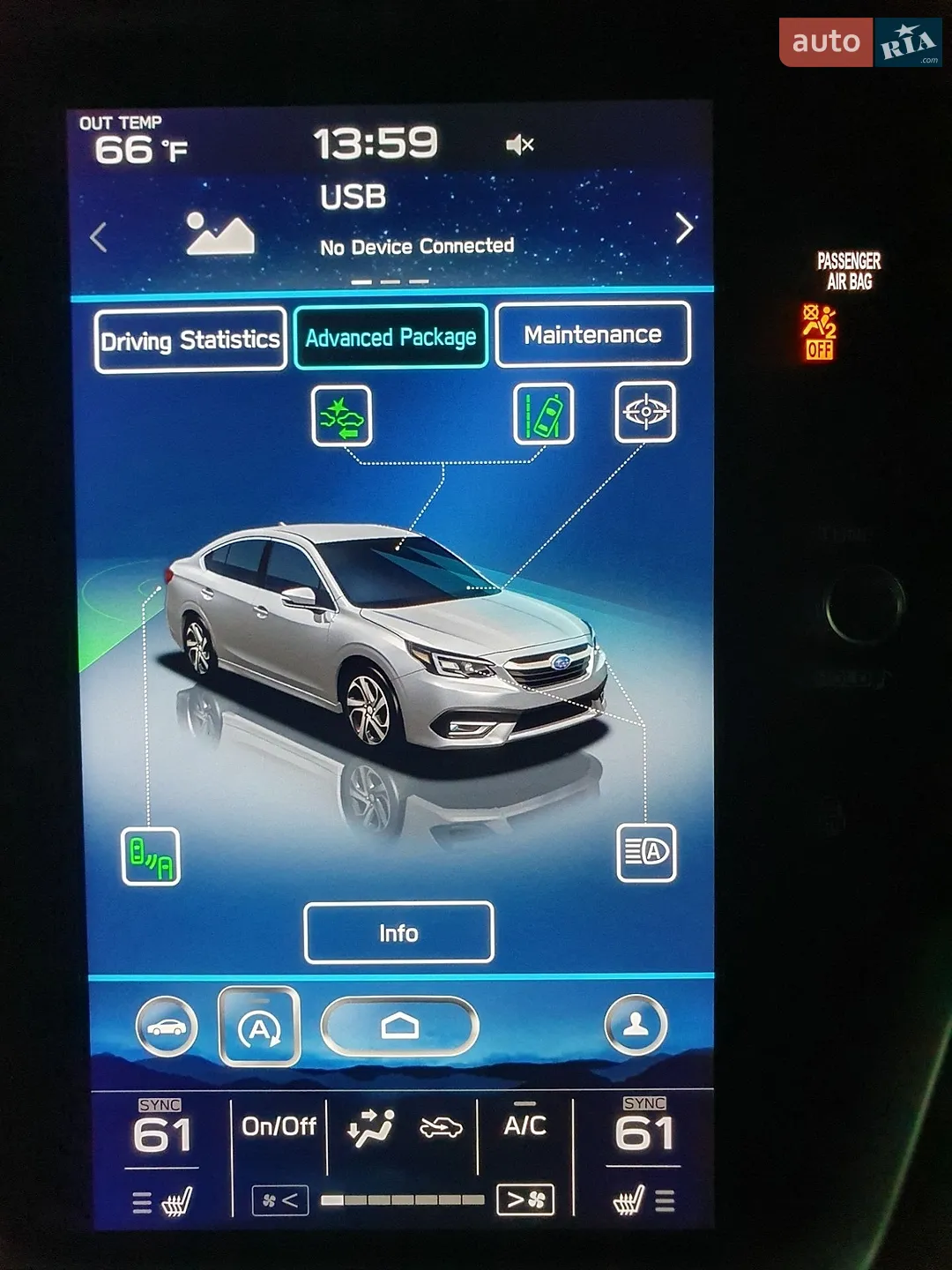 2021 Subaru Legacy - мініатюра 65