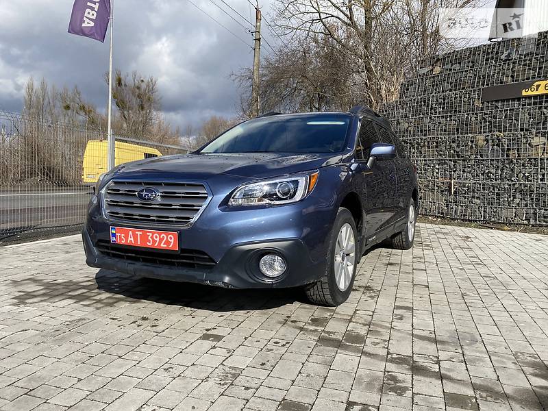 Позашляховик / Кросовер Subaru Outback 2016 в 