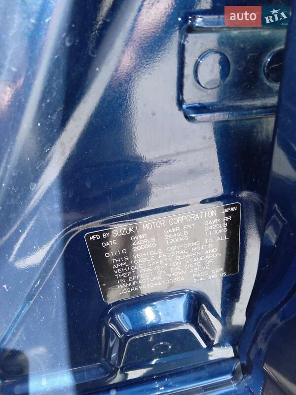 Седан Suzuki Kizashi 2010 в Тернополе