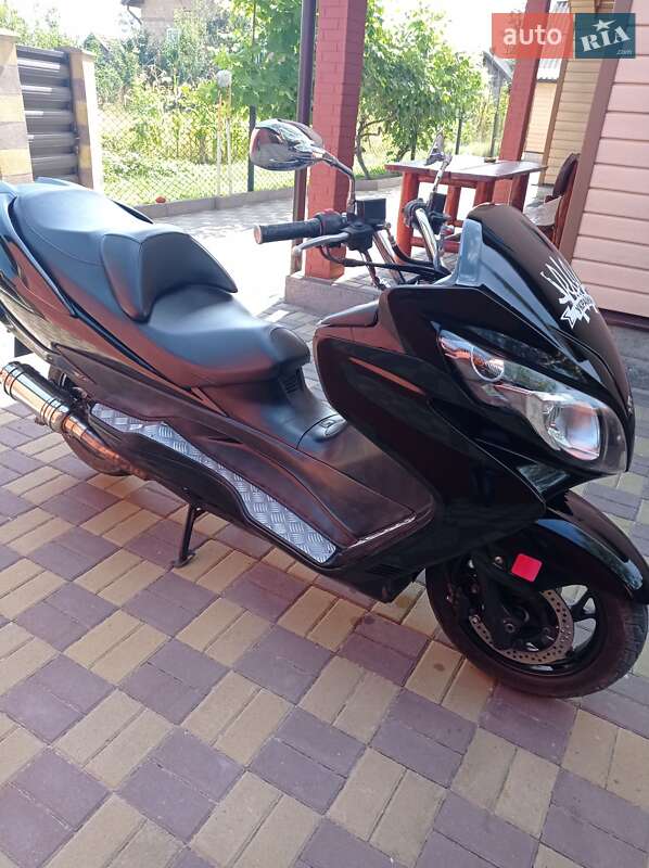 Мотоцикл Кастом Suzuki Skywave 250 2008 в Сколе фото 4 Мотоцикл Кастом Suzuki Skywave 250 2008 в Сколе