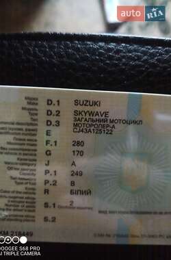 Макси-скутер Suzuki Skywave Type S400 2004 в 