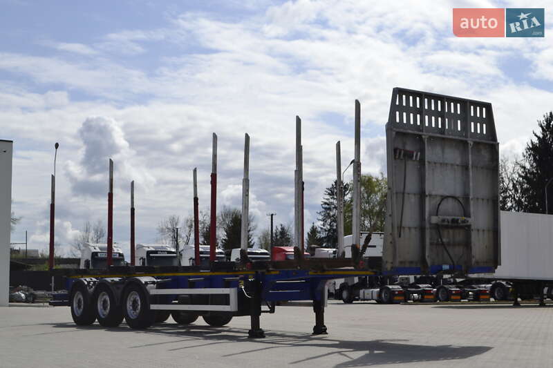 Лісовоз / Сортиментовоз - напівпричіп Svan NSH-39 2014 в Хусті фото 4 Лісовоз / Сортиментовоз - напівпричіп Svan NSH-39 2014 в Хусті